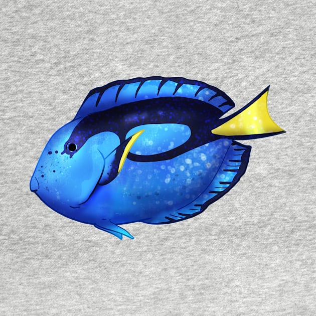 Cozy Blue Tang by Phoenix Baldwin